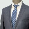 Costume Rayure Business Emmanuelle Khanh