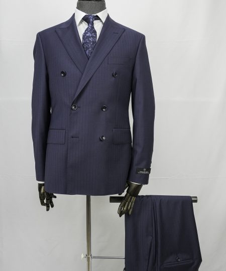 Costume Croisé Rayure Business Emmanuelle Khanh