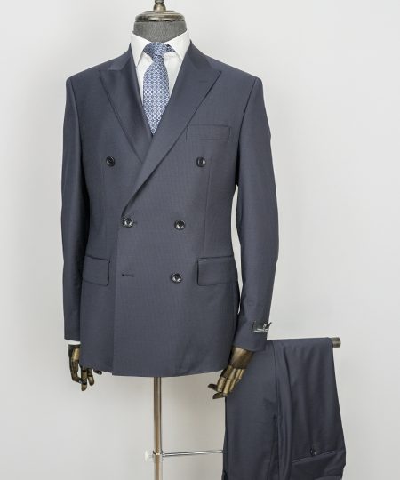 Costume Croisé Fine Rayure Business Emmanuelle Khanh